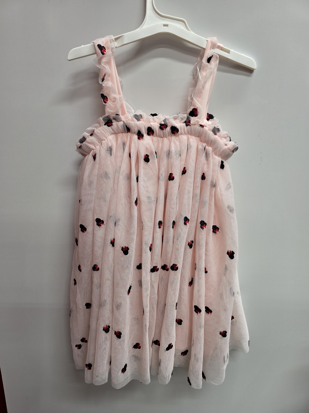 Pink Ruffle-Strap Disney Minnie Mouse Dress - Picture 2 of 2